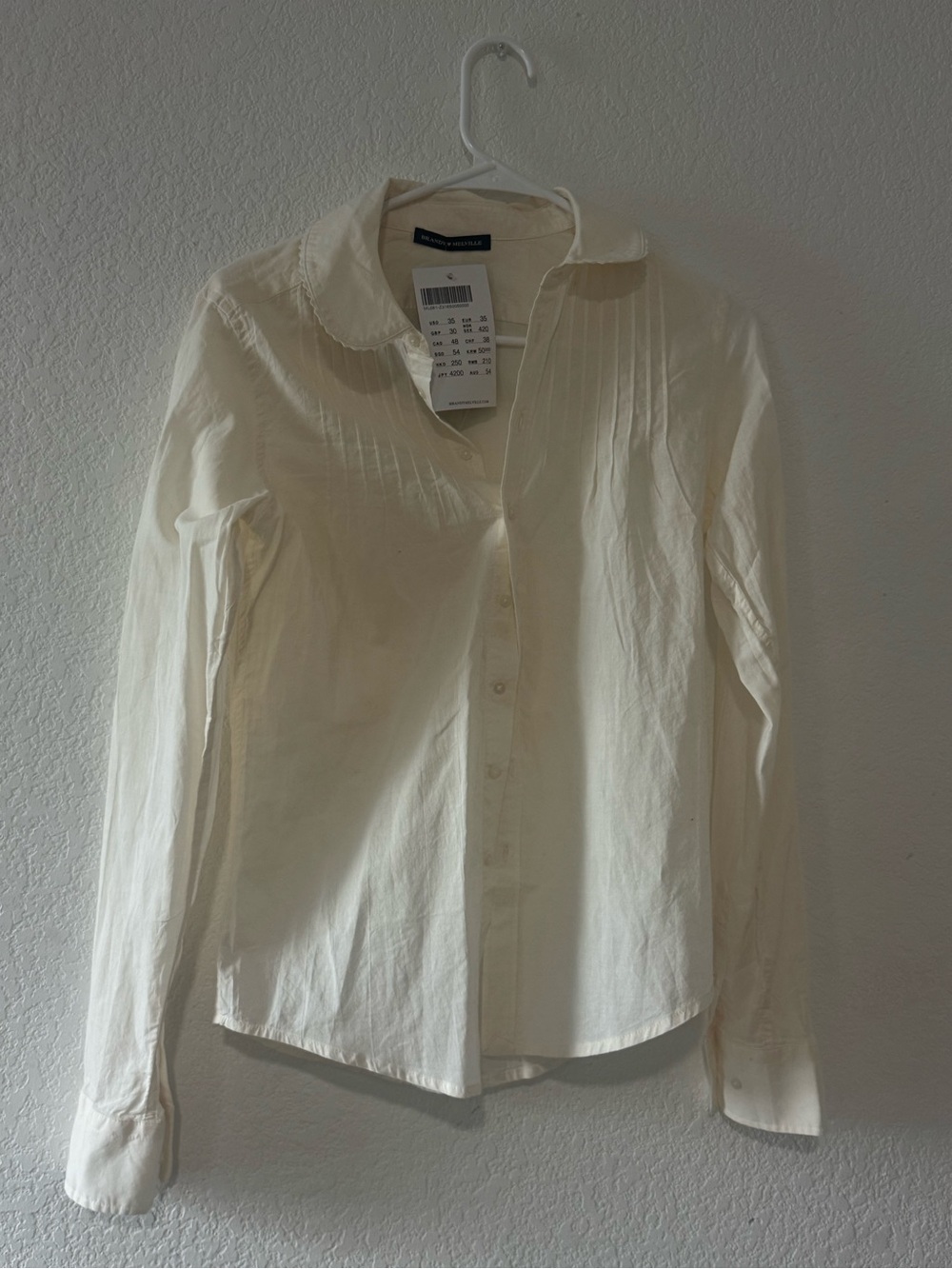 NWT Brandy Melville cotton button up